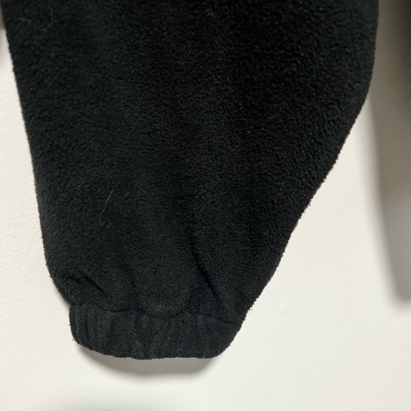 North End Pro Club Black Fleece Quarter-Zip Pullover - Size Large - Picture 7 of 16
